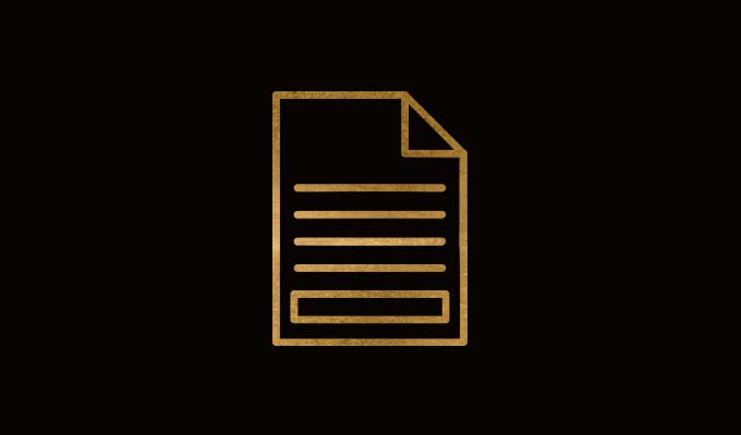 A document icon for the press kit