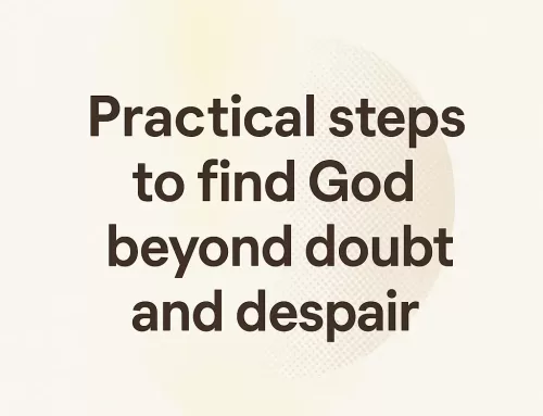 When Faith Feels Empty, Feelings Aren’t the Final Word