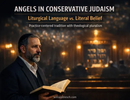 Conservative Judaism, Angels, and Liturgical Language